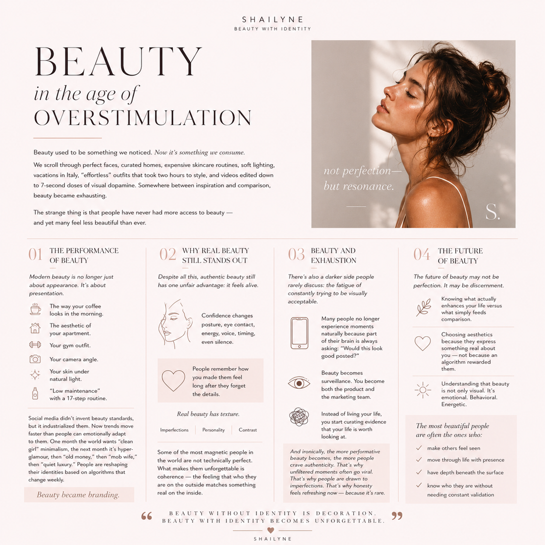 Beauty in the age of overstimulation